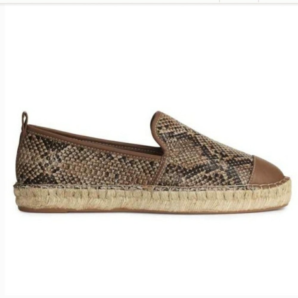 H&M Python Print Espadrilles - image 1